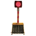 Feu de signalisation portatif mobile solaire de 300mm 400mm pour l&#39;urgence