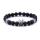 Pierre de lave Couronne Bracelet pour les femmes Fille