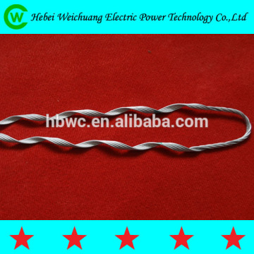 Helical dead end clamps guy grips medium/long span dead end for ADSS cable