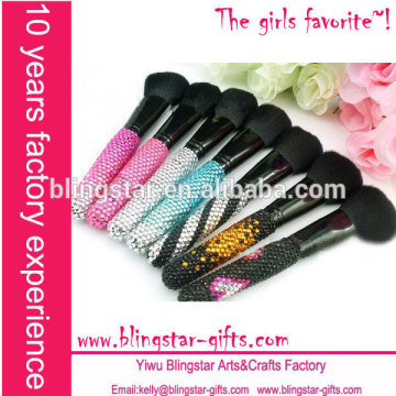 bling jewel makeup brush