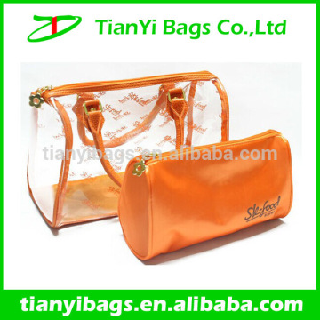 PVC fashional clear transparent beach bag