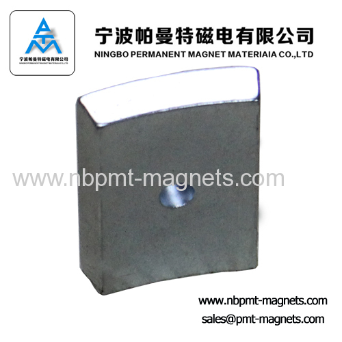 Neodymium Arc Ndfeb Magnet For Motor And Speaker 