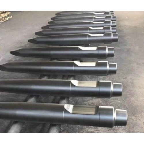 Custom Hydraulic Hammer Rock Breaker Blunt Chisels