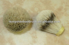 Silver tip badger hair brush knots real badger hair