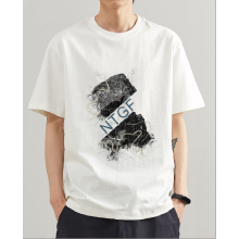 Men's T-shirt made of CVC fabric