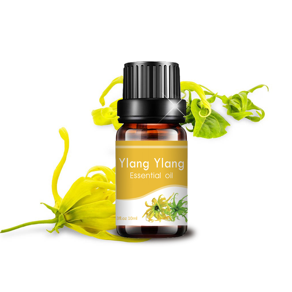 น้ำมันหอมระเหย Ylang Natural Ylang สำหรับการนวดอโรมาเธอบำบัด