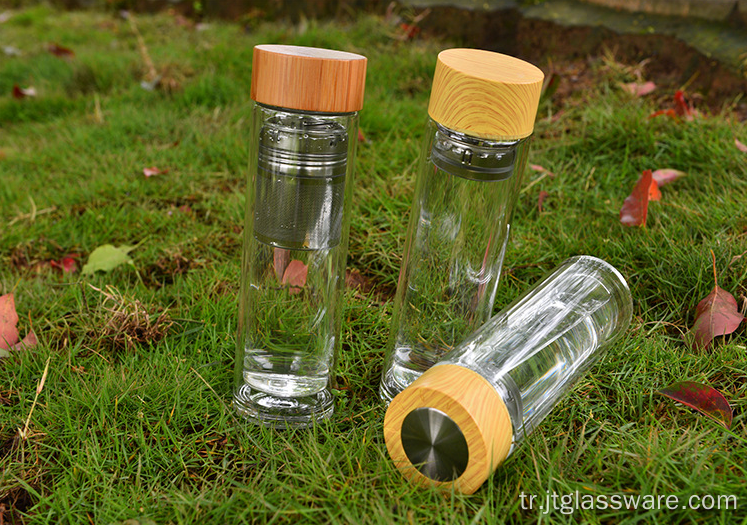 Yenilikçi Ürün Promosyon Borosilikat Cam şişe