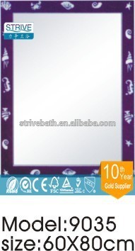 bathroom shower mirror