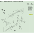 707-98-47730 KOMATSU PC220-8 Kit de manutenção do cilindro da lança da ESCAVADORA