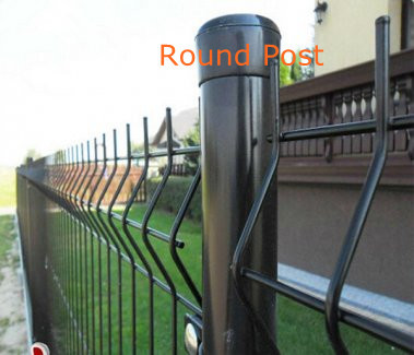 white pvc coated welded wire mesh fence