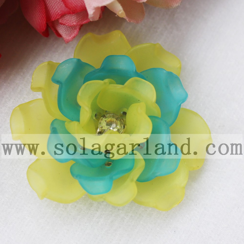 Vintage Handmade Bead Flower