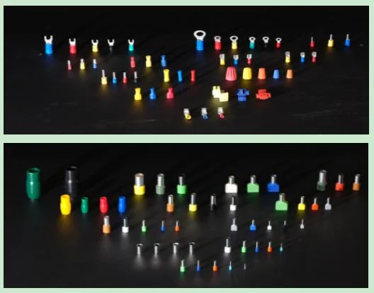 Nylon -isolierte Terminals, Kordende -Endanschlüsse, Kupferhautherstellung