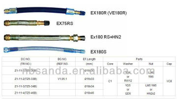 Hot valve stem extension