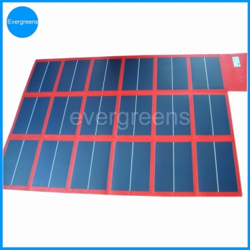 108W 18V foldable amorphous solar charger 5000 mah