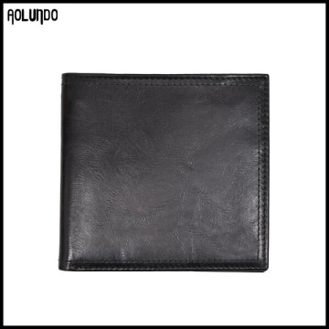 Custom genuine leather slim wallet 2016