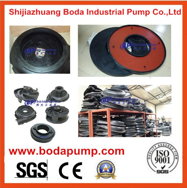 rubber slurry pump parts rubber slurry pump parts