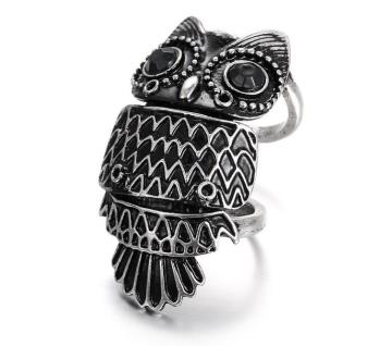 Popular night owl ring, decorative ring holders