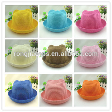 09170196 Fashion design lady' fedora hats