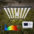 Luz de cultivo de LED plegable de 8 bares