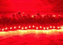 12MM String Light LED Pixel Module , 8mm Staw Hat Yellow LE