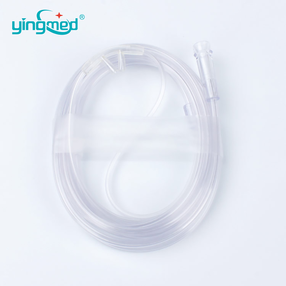 Conexión de PVC Tubo de oxígeno nasal de alto flujo para adultos