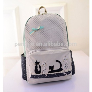 Hot Sale Cheap Lovely Cat Design Cotton Bag