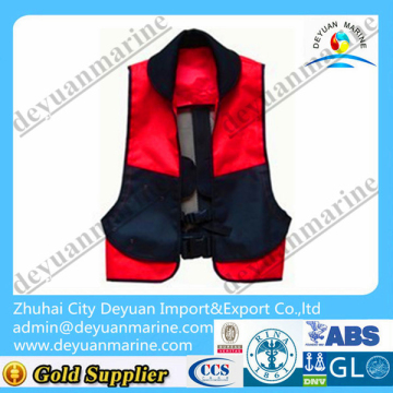 Hot!!!Marine Life Jacket inflatable life vest (form type)