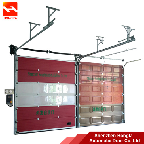 Customized Galvanized Remote Sliding Sectional Door