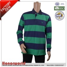 BSCI approved factory mens yarn dyed stripe polo tshirts / 100% polo t-shirt / man polo t-shirt