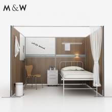 Movable Medical Room Divider Screen for Hospital Partition: Infectious Diseases Barrier Property