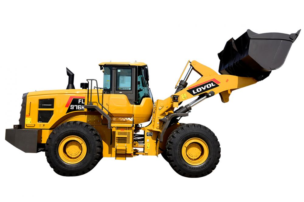 Shandong Lovol FL976H 7ton rock bucket wheel loader