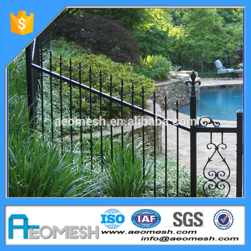 New Design Spear Top Fencing Hot Sale, palisade fencing Palisade ornamental fence