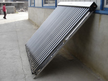 Pressurized Heatpipe Solar Collector