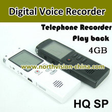 Mini Digital Voice Recorder with Telephone Recorder Function