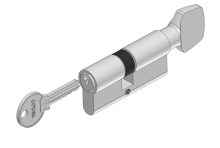 Euro profile cylinder lock thumbturn
