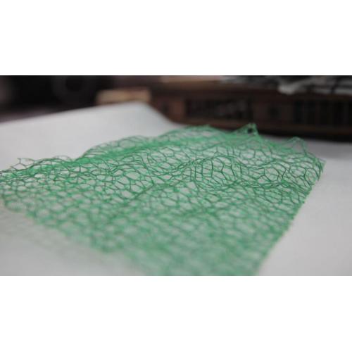 Green 3D vegetative cover net