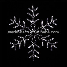 high quality led christmas big snowflake light / led sculpture snowflake light / Led Christmas Lights Hanging Snowflake