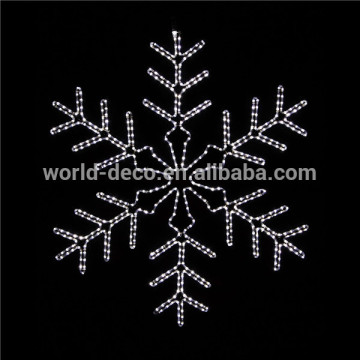 high quality led christmas big snowflake light / led sculpture snowflake light / Led Christmas Lights Hanging Snowflake