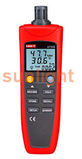 Digital Thermo-Hygrometer, Datalogger, USB UT332