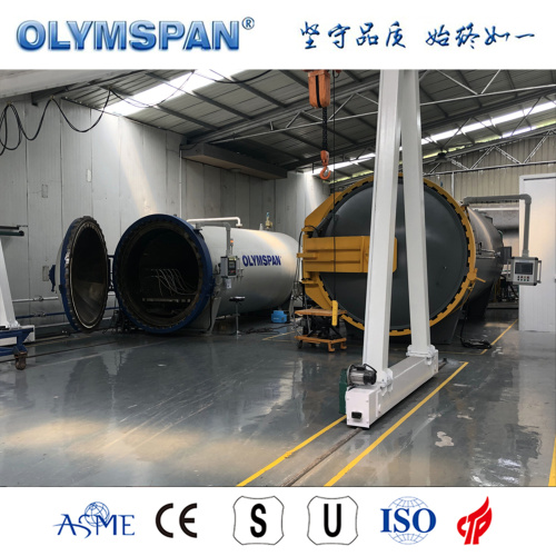 Autoclave standard ASME piccola parte preimpregnata