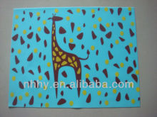 2013 cute color printed silicone mat/table mat/backing sheet