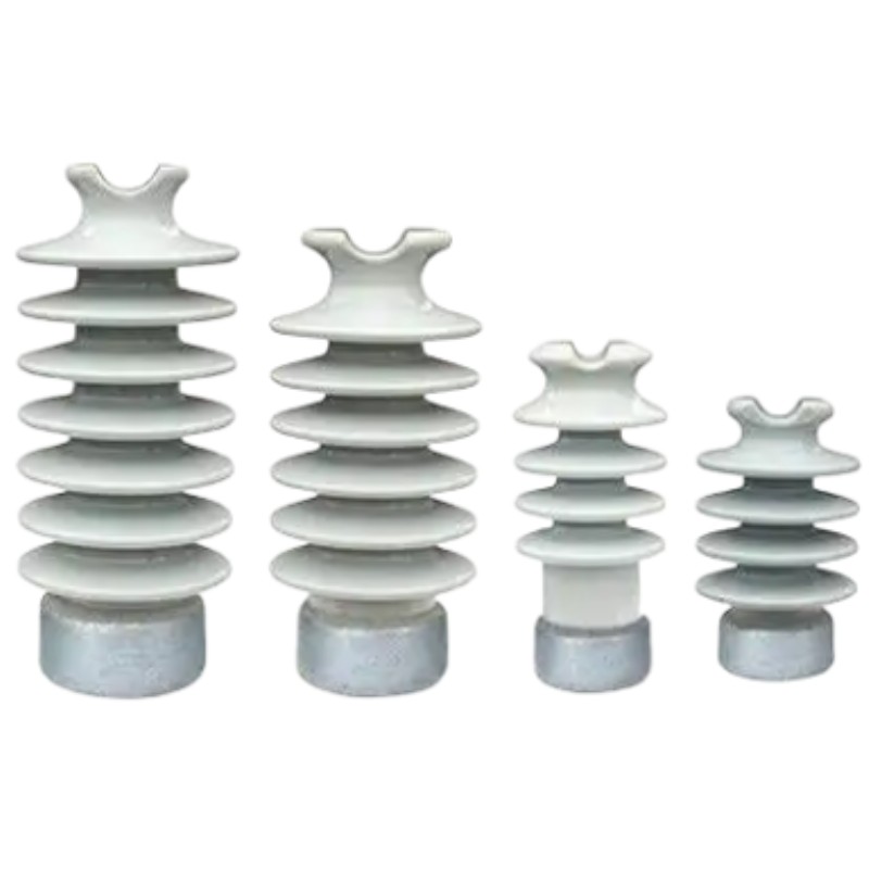 High Voltage Porcelain Insulators Horizontal Line Post Insulator ...