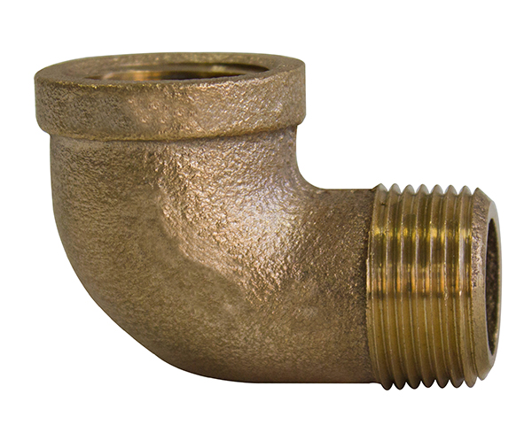 Gunmetal Bronze Threaded Cast 90° Elbow