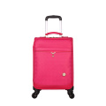 Pink PU Luggage Bagrol troli