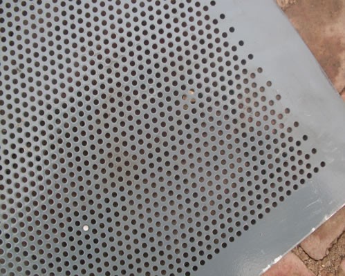 galvanized perforated mesh