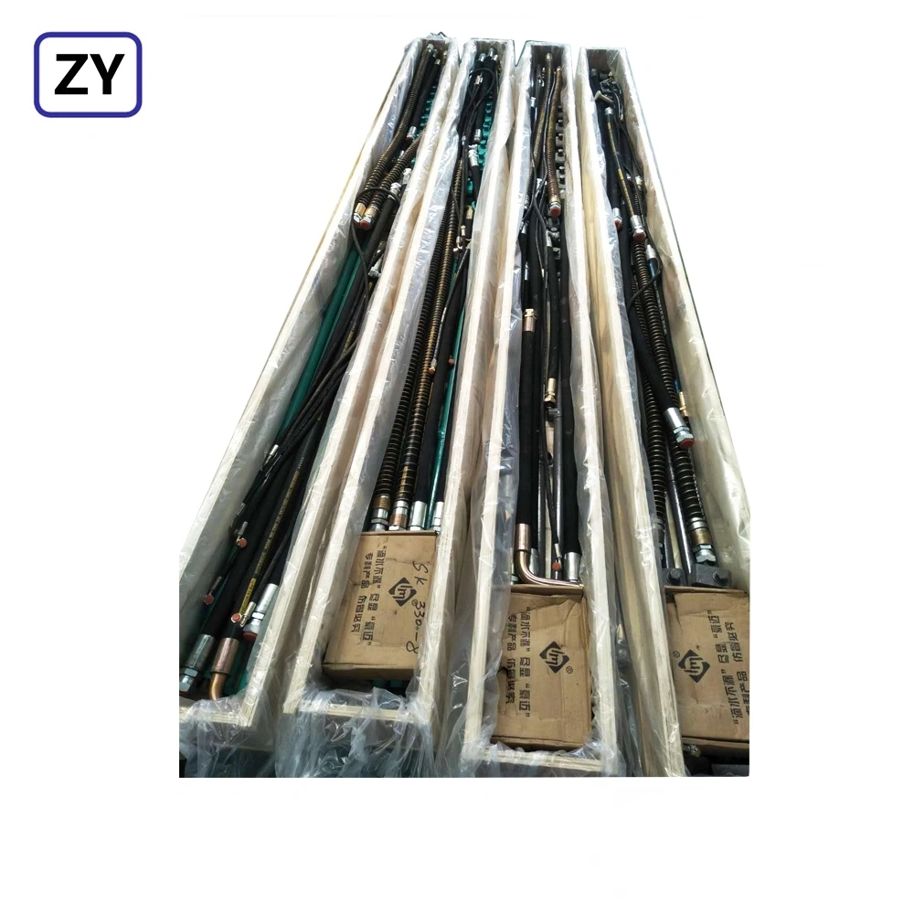 E60 E70e E120 E200b E320 E320b E320c E320d E330d E324 Hydraulic Pipeline Excavator Pipe Line Kits Breaker Hammer Line Fittings