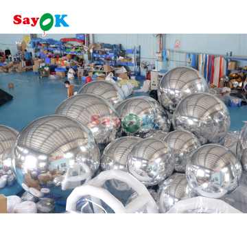 Wholesale Giant 100cm PVC Mirror Balloon Decoration