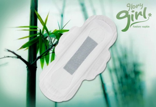 Female cotton breathable anion sanitary napkins