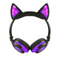 Wireless Cat Ear LED Light Up Bluetooth Headphones