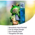 Simply Hue Cute and Mischievous Frog Rain Guage
